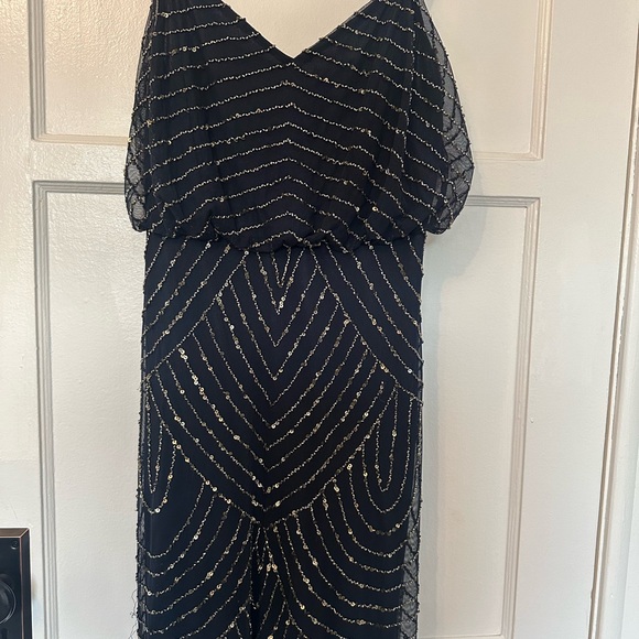 Adrianna Papell Art Deco Dress - Picture 2 of 4